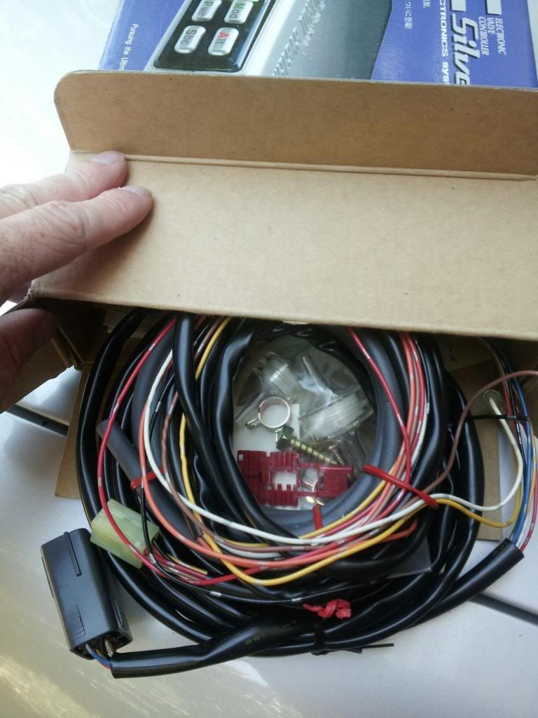 Custom Single DIN HKS EVC 4 Silver Super AFR Boost Gauge 502